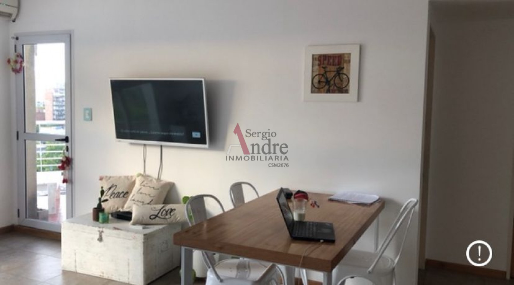 DEPARTAMENTO TRES AMBIENTES EN ALQUILER CALLE LAS HERAS 1338 MUŃIZ